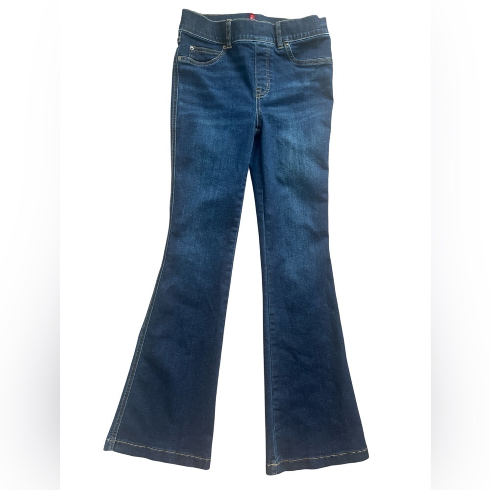 Spanx Flare Jeans Midnight Shade Size Small